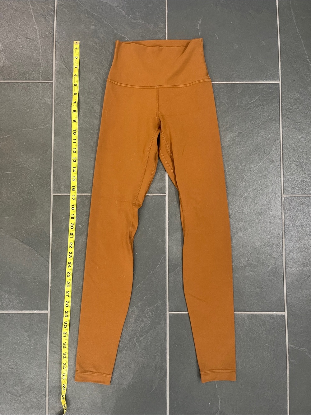 Lululemon High-Waist Leggings - Rust